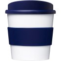 Kubek z serii Americano® Primo o pojemności 250 ml z uchwytem biały, niebieski (21001009)