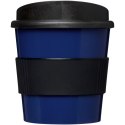 Kubek z serii Americano® Primo o pojemności 250 ml z uchwytem niebieski, czarny (21001014)