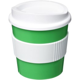 Kubek z serii Americano® Primo o pojemności 250 ml z uchwytem zielony, biały (21001025)