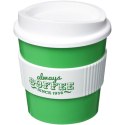 Kubek z serii Americano® Primo o pojemności 250 ml z uchwytem zielony, biały (21001025)