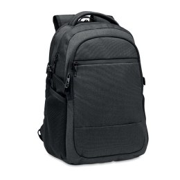 600D RPET plecak na laptop czarny (MO2047-03)