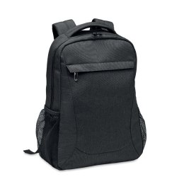 Plecak na laptop 600D RPET czarny (MO2046-03)
