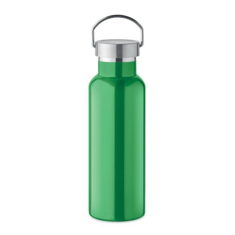 Butelka podwójna ścianka500 ml zielony (MO2107-09)
