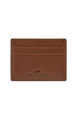 LEATHER LINE CARD HOLDER IN BOX COGNAC ONE SIZE - ONE SIZE (COGNAC)