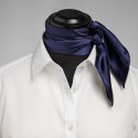 SOLID SCARF WOMAN - ONE SIZE (NAVY)