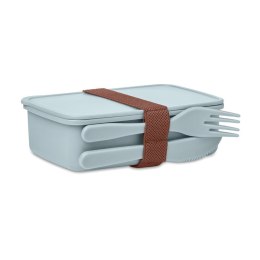 Lunchbox ze sztućcami błękitny (MO6254-66)