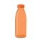 Butelka RPET 500ml przezroczysty pomarańczowy (MO6555-29)