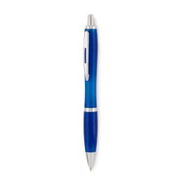 Długopis z RPET przezroczysty niebieski (MO6409-23)