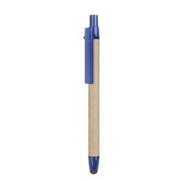 Dotykowy długopis z recyklingu granatowy (MO8089-04)