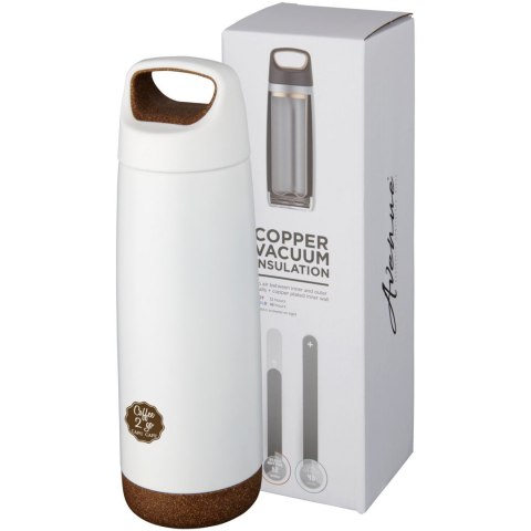 Próżniowo izolowany miedziany bidon Valhalla o pojemności 600ml biały (10056502) Próżniowo izolowany miedziany bidon Valhalla o pojemności 600ml biały (10056502)