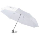 Automatyczny parasol składany 21,5" Alex biały (10901604)