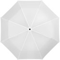 Automatyczny parasol składany 21,5" Alex biały (10901604)