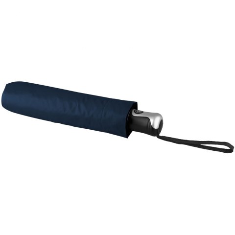 Automatyczny parasol składany 21,5" Alex granatowy, srebrny (10901606) Automatyczny parasol składany 21,5" Alex granatowy, srebrny (10901606)