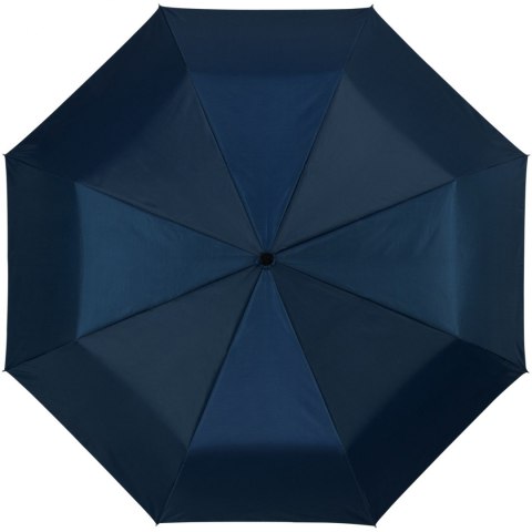Automatyczny parasol składany 21,5" Alex granatowy, srebrny (10901606) Automatyczny parasol składany 21,5" Alex granatowy, srebrny (10901606)