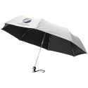 Automatyczny parasol składany 21,5" Alex srebrny, czarny (10901601)