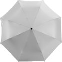 Automatyczny parasol składany 21,5" Alex srebrny, czarny (10901601)