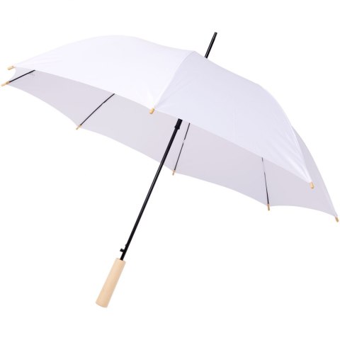 Parasol automatyczny Alina 23" wykonany z plastiku PET z recyklingu biały (10940002)