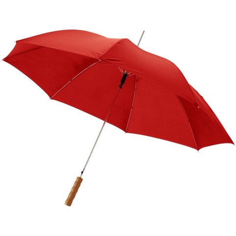 Parasol automatyczny Lisa 23'' z drewnianą rączką czerwony (19547900) Parasol automatyczny Lisa 23'' z drewnianą rączką czerwony (19547900)