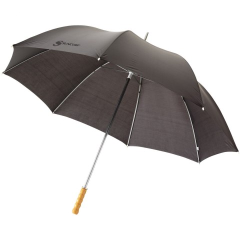 Parasol golfowy Karl 30'' z drewnianą rączką czarny (19547884) Parasol golfowy Karl 30'' z drewnianą rączką czarny (19547884)