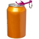 Brelok aluminiowy Tao z otwieraczem do butelek i puszek magenta (11801806)