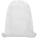Siateczkowy plecak Oriole ściągany sznurkiem biały (12048703)