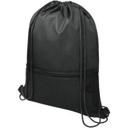 Siateczkowy plecak Oriole ściągany sznurkiem czarny (12048700)