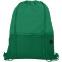 Siateczkowy plecak Oriole ściągany sznurkiem zielony (12048714)