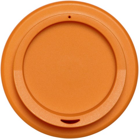 Kubek termiczny z serii Americano® o pojemności 350 ml biały, pomarańczowy (21000112) Kubek termiczny z serii Americano® o pojemności 350 ml biały, pomarańczowy (21000112)