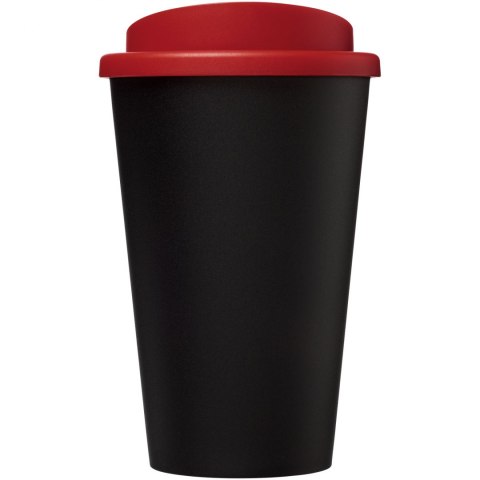 Kubek termiczny z serii Americano® o pojemności 350 ml czarny, czerwony (21000103) Kubek termiczny z serii Americano® o pojemności 350 ml czarny, czerwony (21000103)