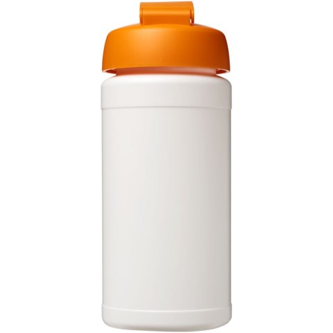 Bidon Baseline® Plus o pojemności 500 ml z wieczkiem zaciskowym biały, pomarańczowy (21006807) Bidon Baseline® Plus o pojemności 500 ml z wieczkiem zaciskowym biały, pomarańczowy (21006807)