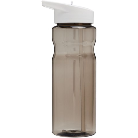 Bidon H2O Base® o pojemności 650 ml z wieczkiem z słomką ciemnografitowy, biały (21004910) Bidon H2O Base® o pojemności 650 ml z wieczkiem z słomką ciemnografitowy, biały (21004910)