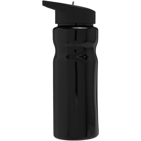 Bidon H2O Base® o pojemności 650 ml z wieczkiem z słomką czarny (21004901) Bidon H2O Base® o pojemności 650 ml z wieczkiem z słomką czarny (21004901)