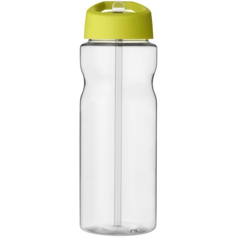 Bidon H2O Base® o pojemności 650 ml z wieczkiem z słomką przezroczysty, limonka (21004918) Bidon H2O Base® o pojemności 650 ml z wieczkiem z słomką przezroczysty, limonka (21004918)