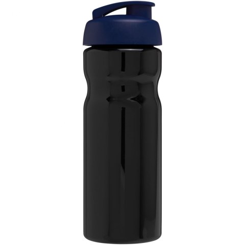 Bidon H2O Base® o pojemności 650 ml z wieczkiem zaciskowym czarny, niebieski (21004513) Bidon H2O Base® o pojemności 650 ml z wieczkiem zaciskowym czarny, niebieski (21004513)