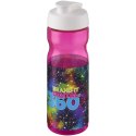 Bidon H2O Base® o pojemności 650 ml z wieczkiem zaciskowym magenta, biały (21004526)