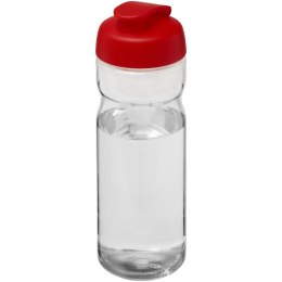 Bidon H2O Base® o pojemności 650 ml z wieczkiem zaciskowym przezroczysty, czerwony (21004503)