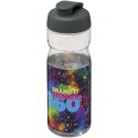 Bidon H2O Base® o pojemności 650 ml z wieczkiem zaciskowym przezroczysty, szary (21004523)