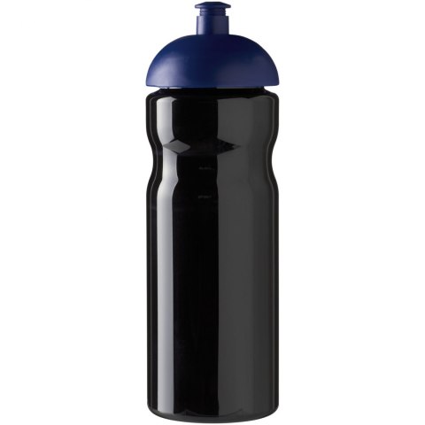 Bidon H2O Base® o pojemności 650 ml z wypukłym wieczkiem czarny, niebieski (21004713) Bidon H2O Base® o pojemności 650 ml z wypukłym wieczkiem czarny, niebieski (21004713)