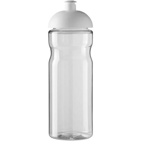 Bidon H2O Base® o pojemności 650 ml z wypukłym wieczkiem przezroczysty, biały (21004701) Bidon H2O Base® o pojemności 650 ml z wypukłym wieczkiem przezroczysty, biały (21004701)