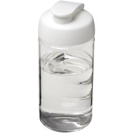 Bidon H2O Bop® o pojemności 500 ml z wieczkiem zaciskowym przezroczysty, biały (21005001)