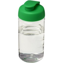 Bidon H2O Bop® o pojemności 500 ml z wieczkiem zaciskowym przezroczysty, zielony (21005006)