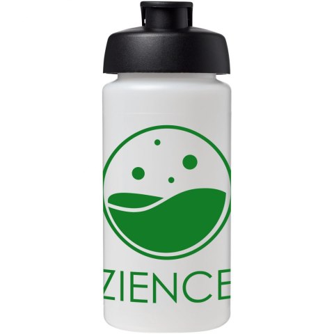 Bidon Baseline® Plus o pojemności 500 ml z wieczkiem zaciskowym i uchwytem przezroczysty, czarny (21007215) Bidon Baseline® Plus o pojemności 500 ml z wieczkiem zaciskowym i uchwytem przezroczysty, czarny (21007215)