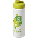 Bidon Baseline® Plus o pojemności 750 ml z wieczkiem zaciskowym biały, limonka (21007004)