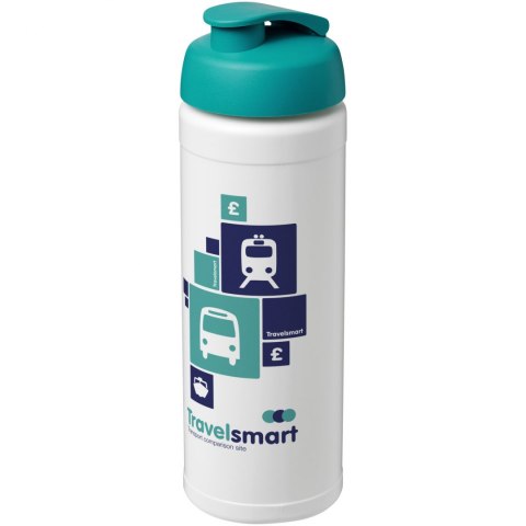 Bidon Baseline® Plus o pojemności 750 ml z wieczkiem zaciskowym biały, morski (21007005) Bidon Baseline® Plus o pojemności 750 ml z wieczkiem zaciskowym biały, morski (21007005)
