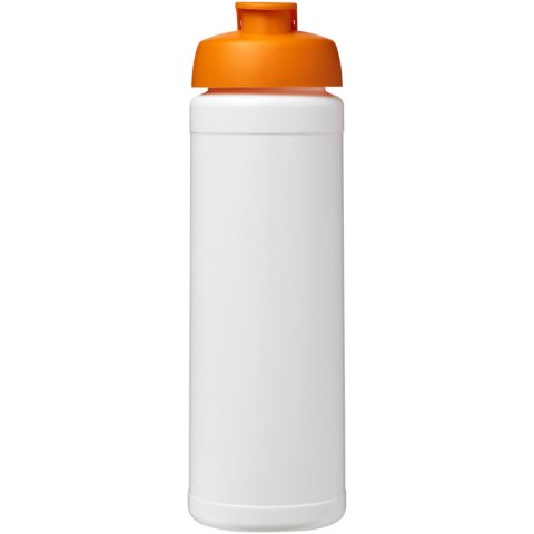 Bidon Baseline® Plus o pojemności 750 ml z wieczkiem zaciskowym biały, pomarańczowy (21007007) Bidon Baseline® Plus o pojemności 750 ml z wieczkiem zaciskowym biały, pomarańczowy (21007007)