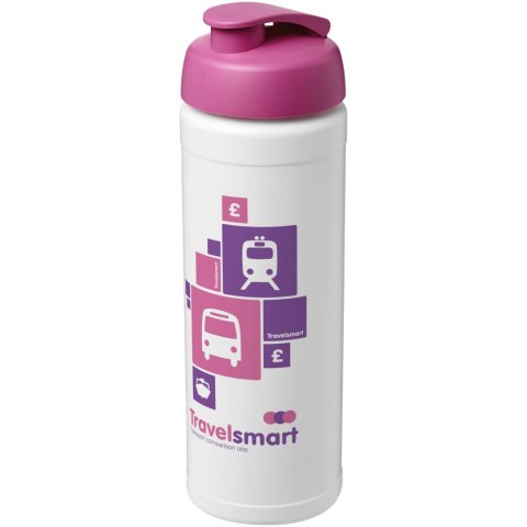 Bidon Baseline® Plus o pojemności 750 ml z wieczkiem zaciskowym biały, różowy (21007008) Bidon Baseline® Plus o pojemności 750 ml z wieczkiem zaciskowym biały, różowy (21007008)