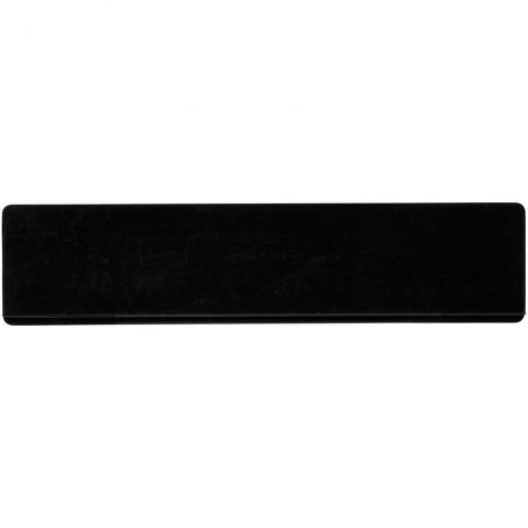 Linijka Renzo o długości 15 cm wykonana z tworzywa sztucznego czarny (21053601) Linijka Renzo o długości 15 cm wykonana z tworzywa sztucznego czarny (21053601)