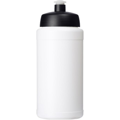 Bidon Baseline® Plus o pojemności 500 ml z wieczkiem sportowym biały, czarny (21068800) Bidon Baseline® Plus o pojemności 500 ml z wieczkiem sportowym biały, czarny (21068800)