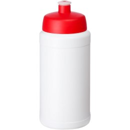 Bidon Baseline® Plus o pojemności 500 ml z wieczkiem sportowym biały, czerwony (21068803)