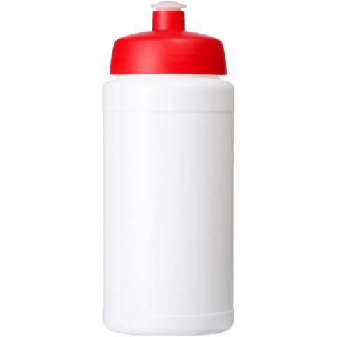 Bidon Baseline® Plus o pojemności 500 ml z wieczkiem sportowym biały, czerwony (21068803) Bidon Baseline® Plus o pojemności 500 ml z wieczkiem sportowym biały, czerwony (21068803)